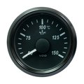 Vdo VDO SingleViu 52mm (2-1/16") Oil Temp. Gauge - 150&deg; C - 322-18 Ohm A2C3833380030